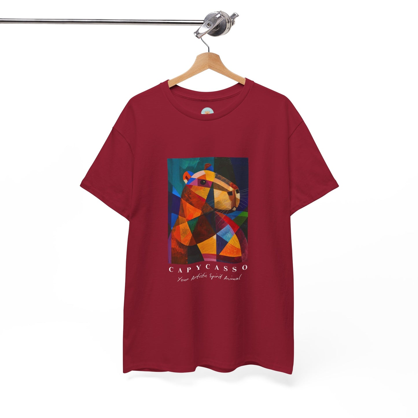 CAPYCASSO II - Abstract Picasso Inspired Capybara T-shirt