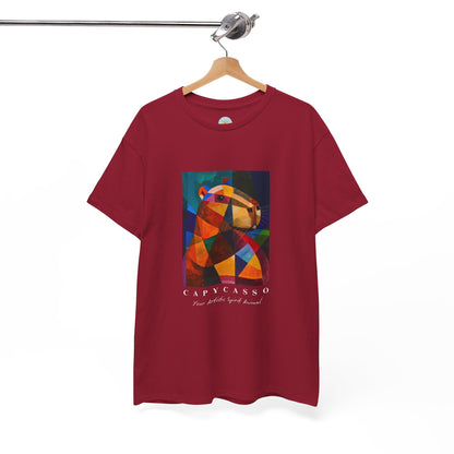 CAPYCASSO II - Abstract Picasso Inspired Capybara T-shirt