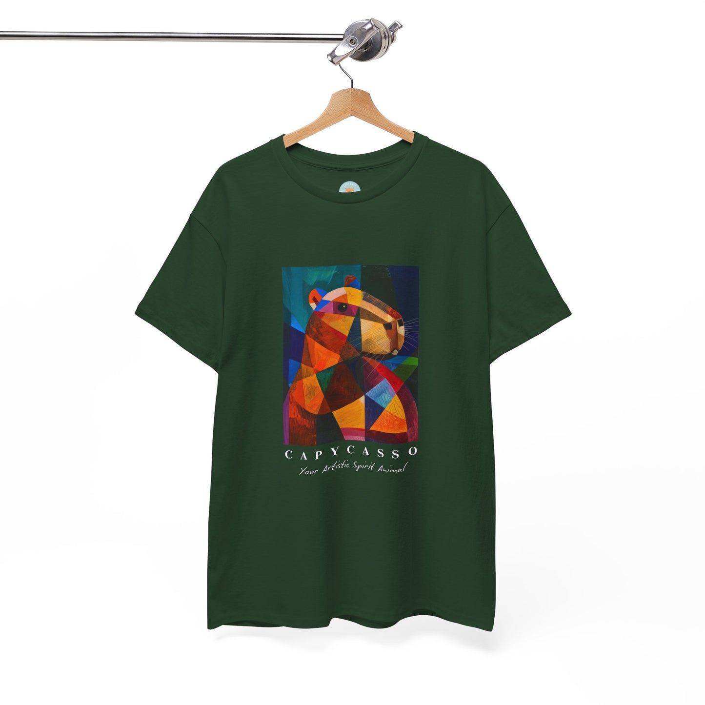 CAPYCASSO II - Abstract Picasso Inspired Capybara T-shirt