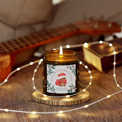 Santa Capy is Coming to Town Christmas Scented Candle