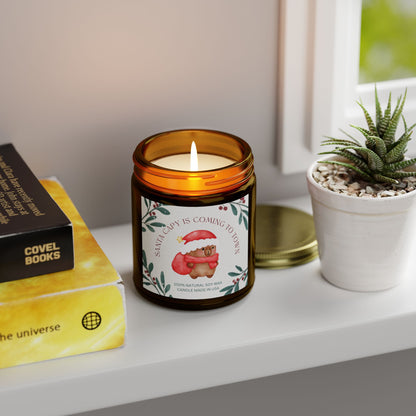 Santa Capy is Coming to Town Christmas Scented Candle