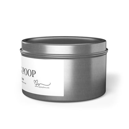 Funny gift- Scented Tin Candles - CAPYBARAS POOP - Surprise gift! Actually is a refreshing Evergreen Scent with Cypress, Lemon peel
Eco-friendly, hand-poured coconut soy wax 
Lead and zinc-free cotton wick
3 tin colors
Average burn time: 20-40hours