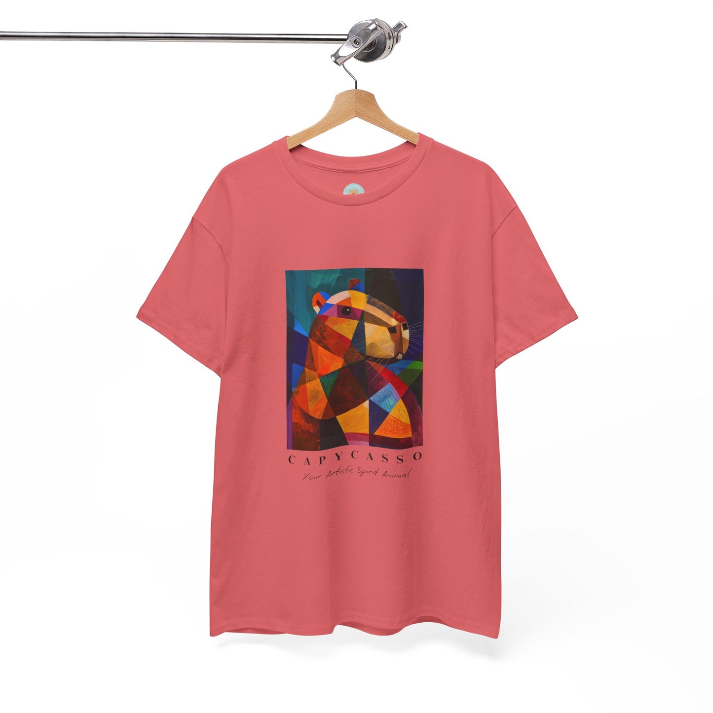 CAPYCASSO II - Abstract Picasso Inspired Capybara T-shirt