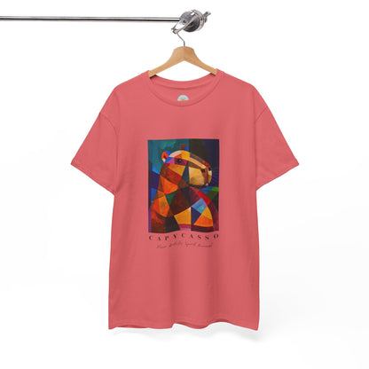 CAPYCASSO II - Abstract Picasso Inspired Capybara T-shirt