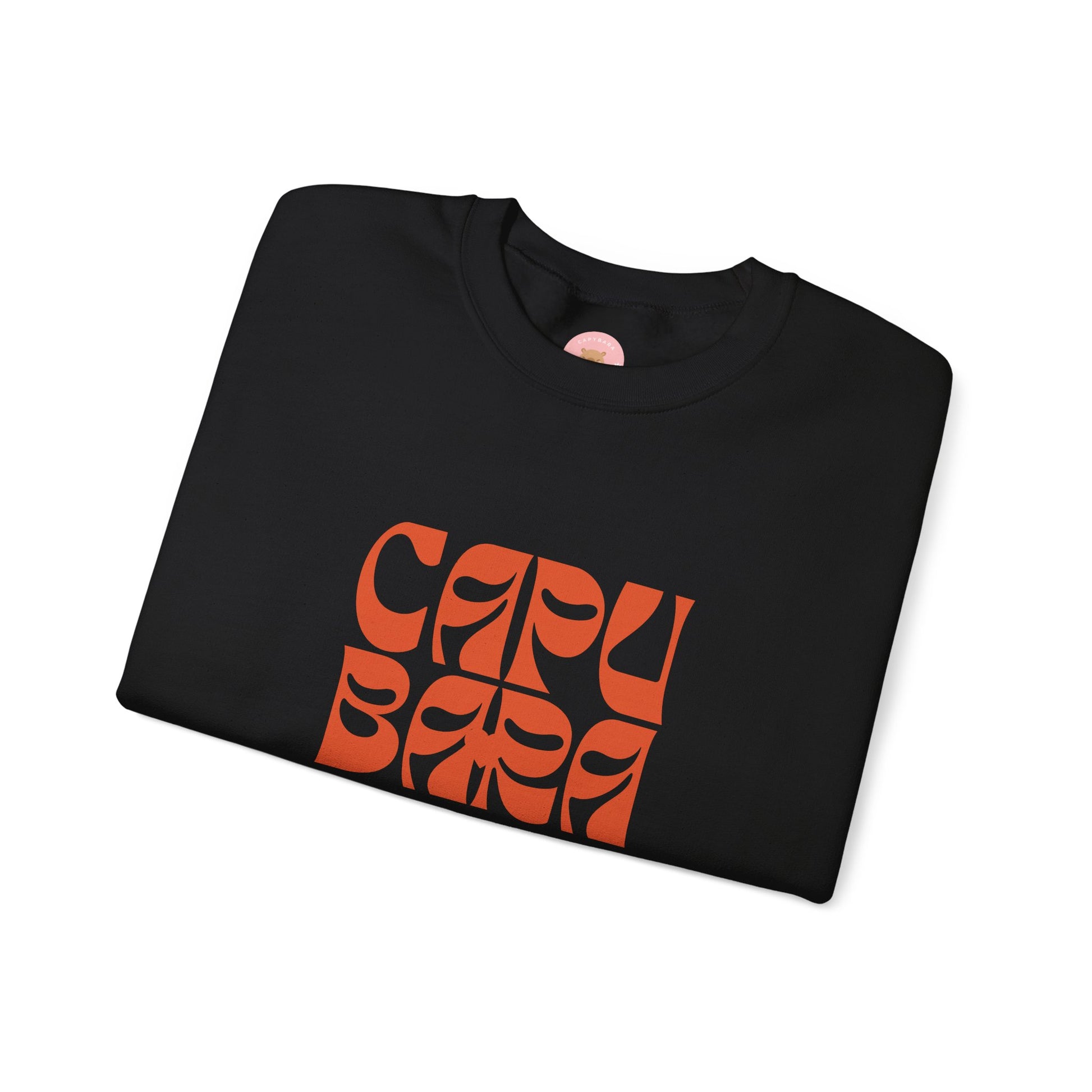 CAPYBARA Chill Club sweatshirt features the stylish plain text design. It offers a comfy wearing experience with a classic fit and crew neckline. Perfect for colder months, this sweatshirt is ideal for those who love unique and chill designs. The target audience includes individuals who enjoy cozy apparel with a touch of personality. Relevant for holidays, casual gatherings, and everyday wear.