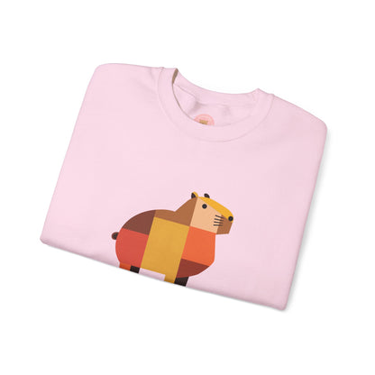 Capy de Cubisme  - Cubisme Style Capybara Sweatshirt