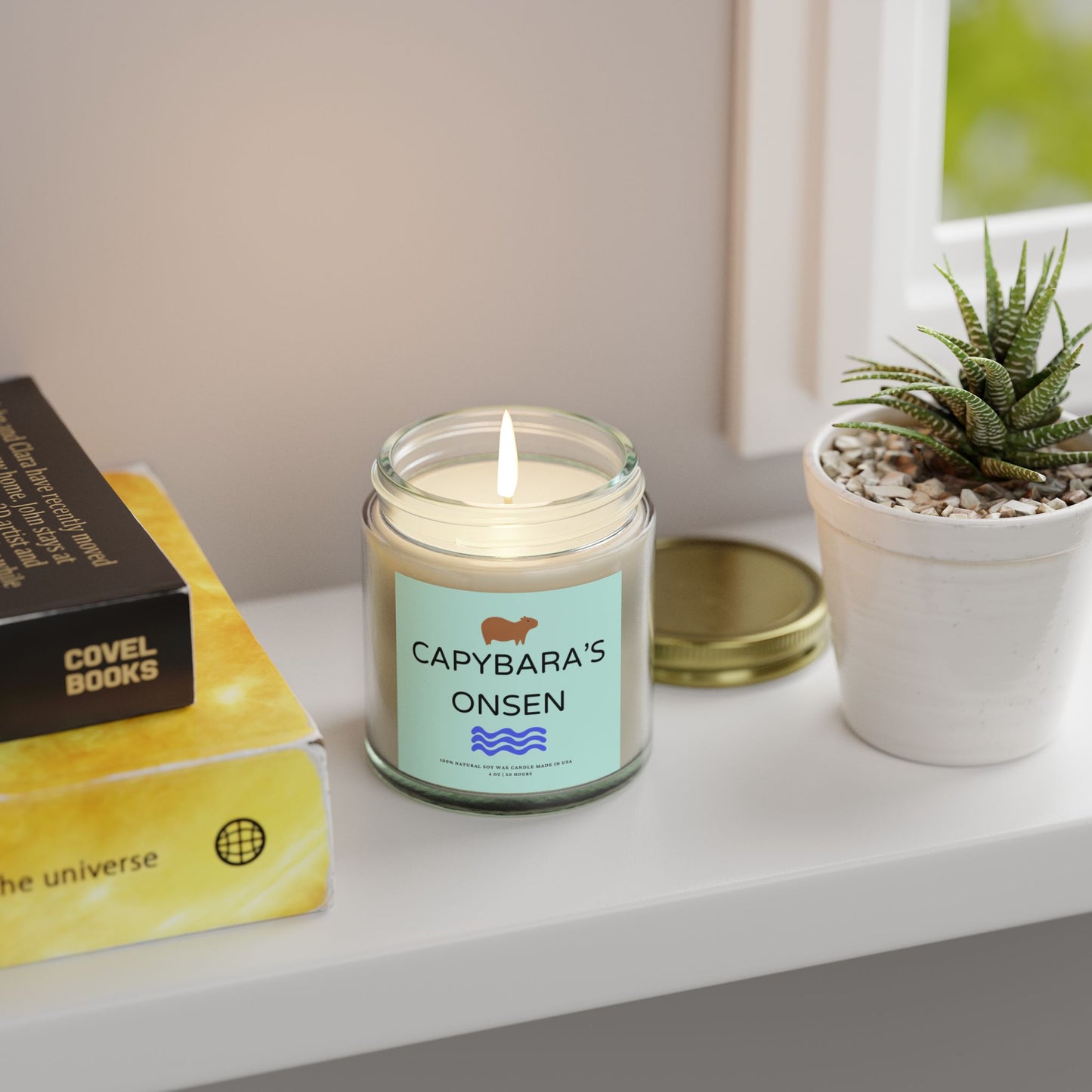 Indulge in tranquillity with Capybara’s Onsen Candle! Each candle is scented with Midnight Blackberry, Lavender, Fraser Fir, Cinnamon Chai, Cashmere Musk, Beachwood, Mango Coconut, and Vanilla Bean fragrances, offering up to 20 hours of burn time. Made with natural Coconut Apricot Wax in the USA, eco-friendly and non-toxic.