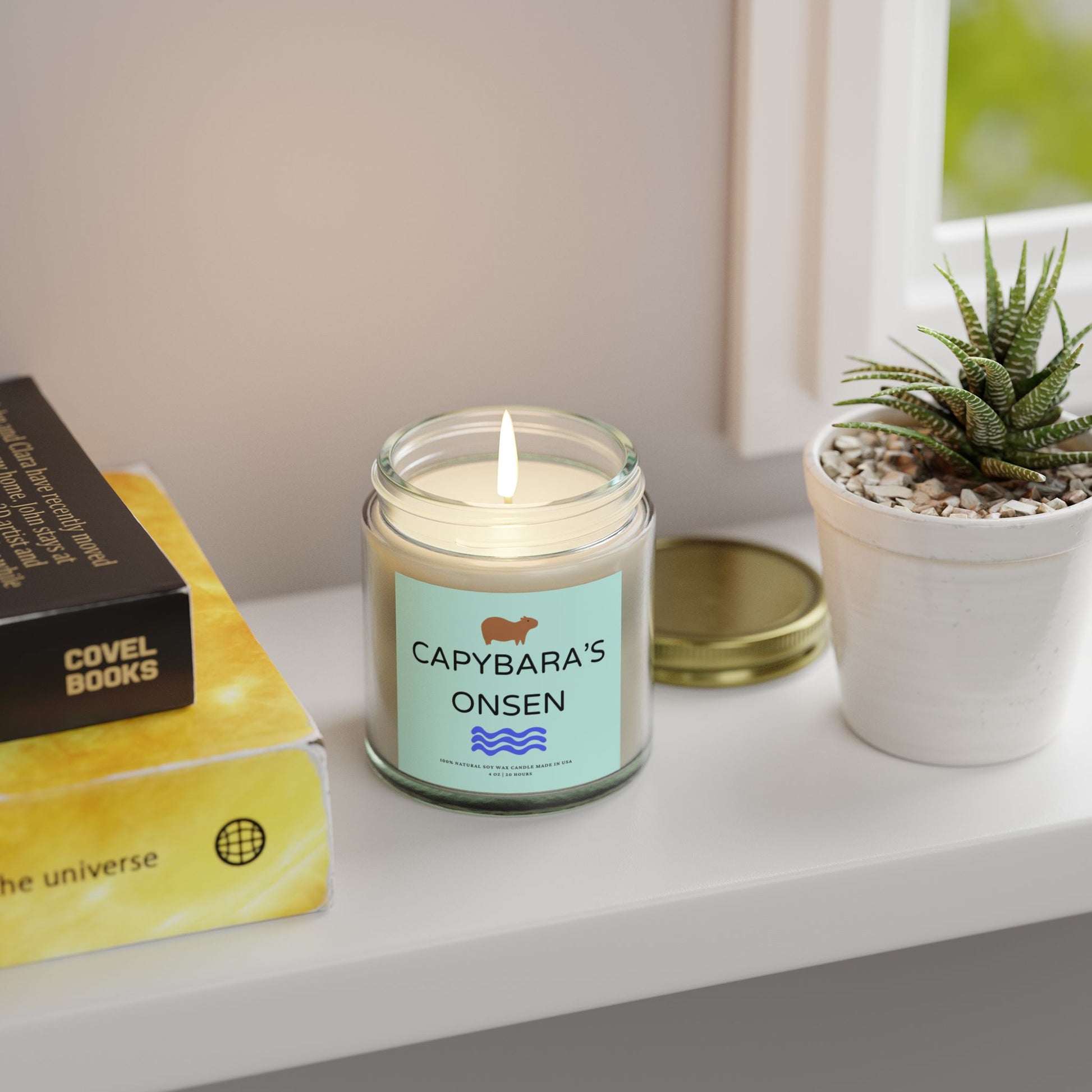 Indulge in tranquillity with Capybara’s Onsen Candle! Each candle is scented with Midnight Blackberry, Lavender, Fraser Fir, Cinnamon Chai, Cashmere Musk, Beachwood, Mango Coconut, and Vanilla Bean fragrances, offering up to 20 hours of burn time. Made with natural Coconut Apricot Wax in the USA, eco-friendly and non-toxic.