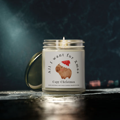 All I want to Xmas Capy Christmas Scented Candle