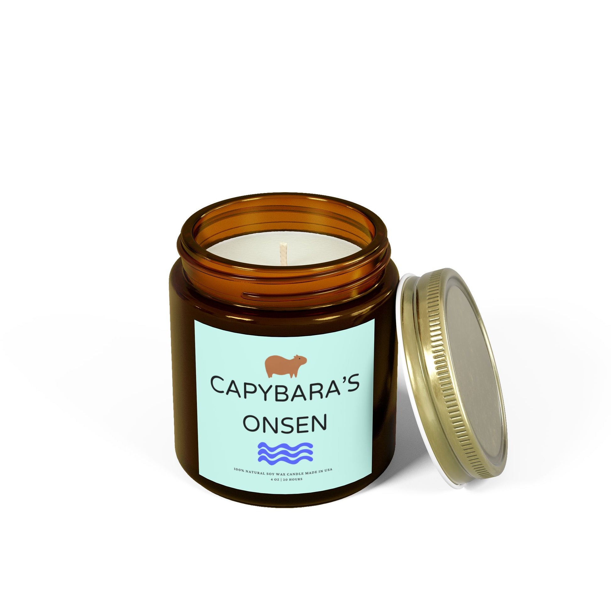 Indulge in tranquillity with Capybara’s Onsen Candle! Each candle is scented with Midnight Blackberry, Lavender, Fraser Fir, Cinnamon Chai, Cashmere Musk, Beachwood, Mango Coconut, and Vanilla Bean fragrances, offering up to 20 hours of burn time. Made with natural Coconut Apricot Wax in the USA, eco-friendly and non-toxic.