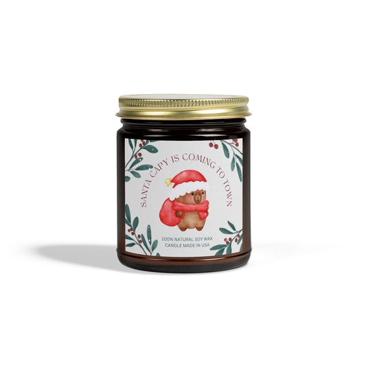 Santa Capy is Coming to Town Christmas Scented Candle
