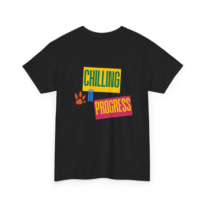 Chilling in Progress Capybara T-Shirt-  Warning: May cause spontaneous relaxation!