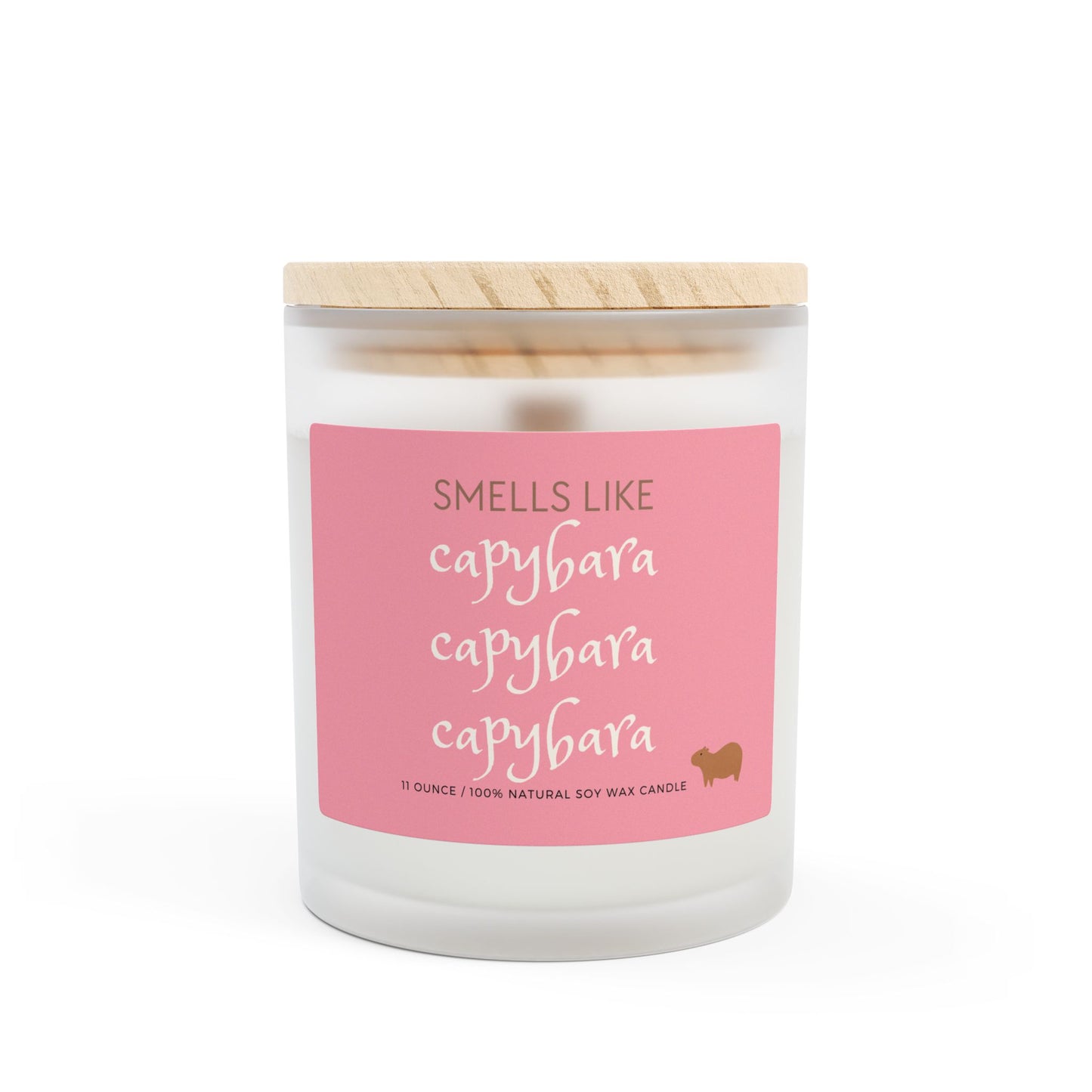 Smells Like Capybara Capybara Capybara! Capybara Frost Candle 11oz (9 Scents)