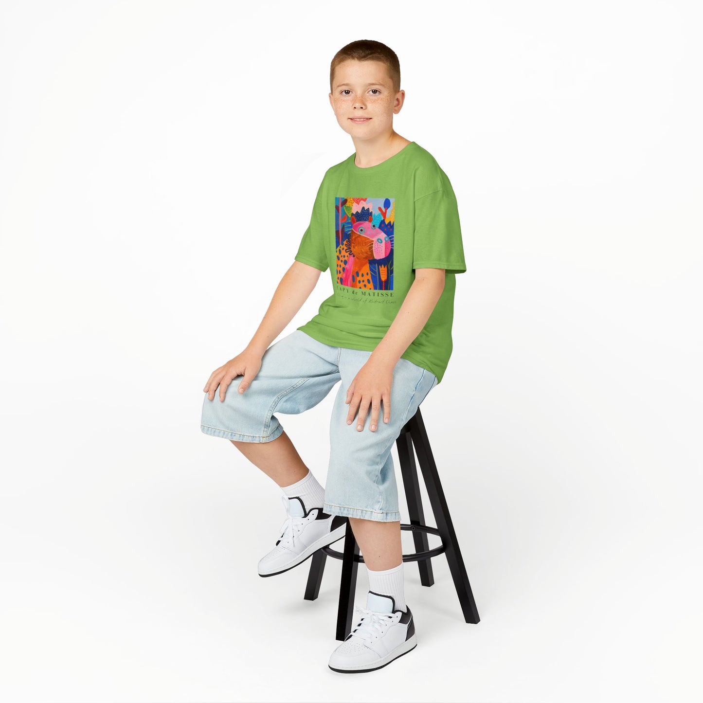 CAPY de MATISSE III Capybara Kid T-shirt (Family matching outfit)
