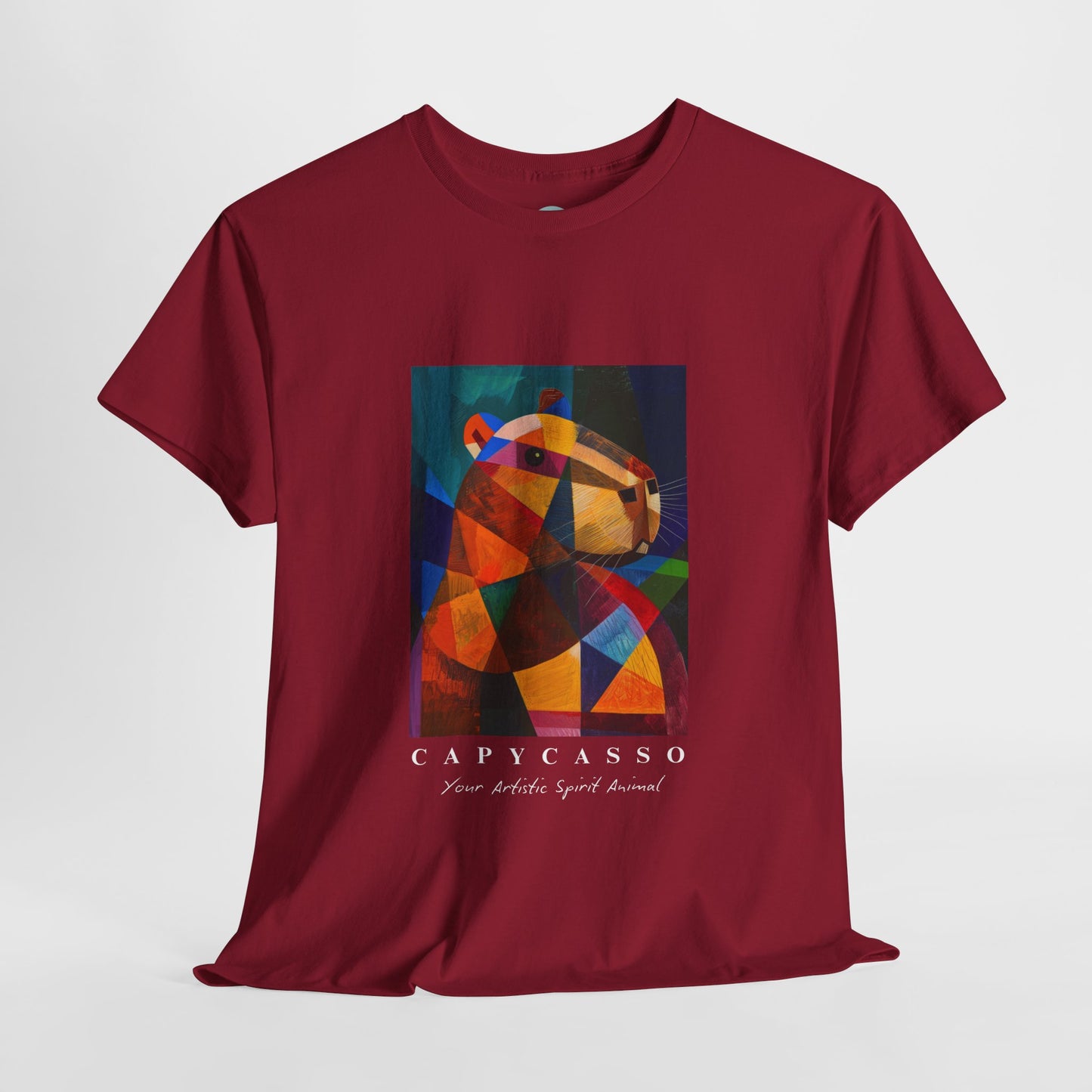 CAPYCASSO II - Abstract Picasso Inspired Capybara T-shirt