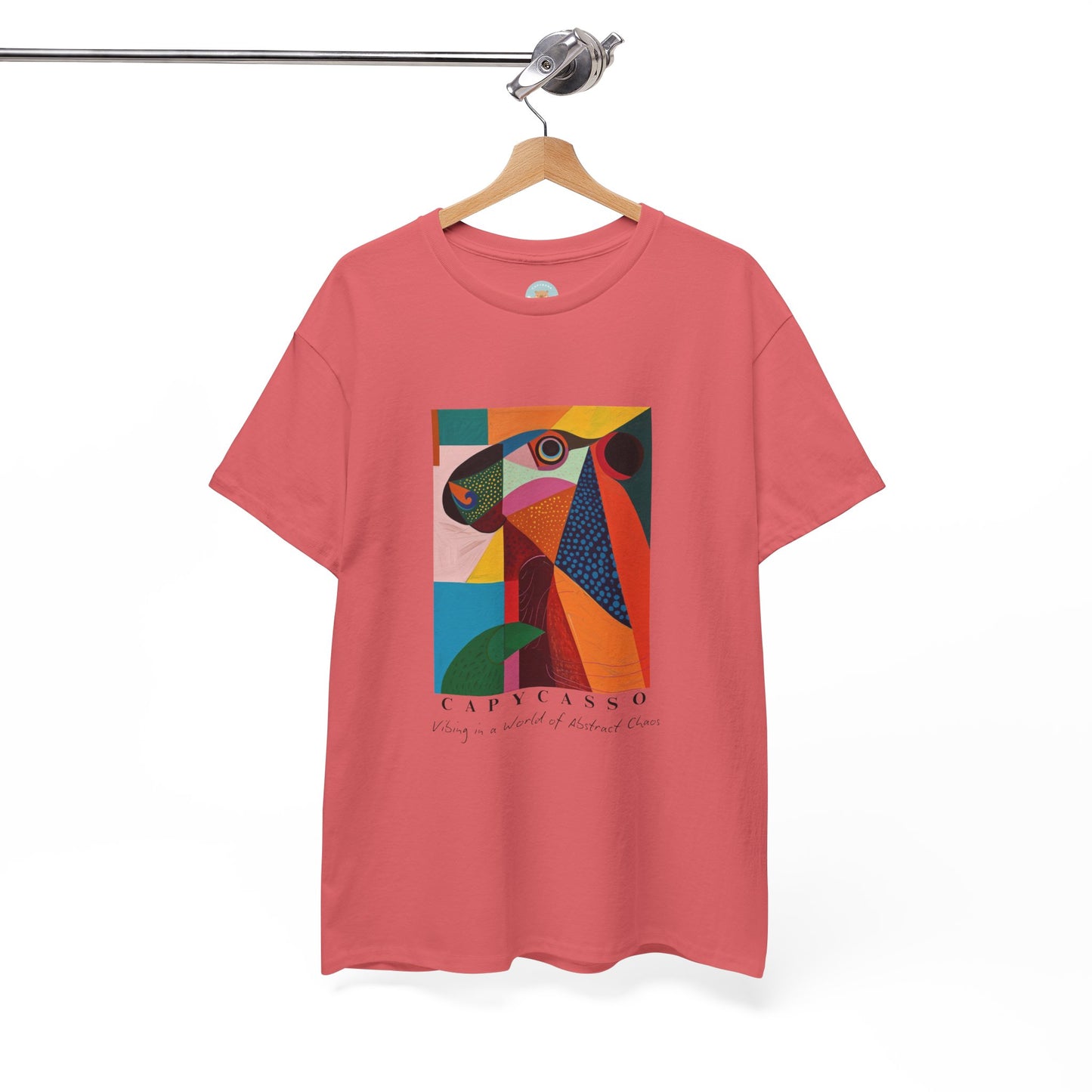 CAPYCASSO- Abstract Picasso Inspired Capybara T-shirt