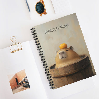 Capybara Notebook - Mindful Moments