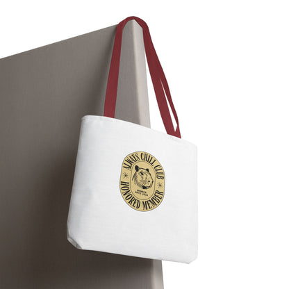 Capybara Tote Bag - Always Chill Club Honored Member Design
