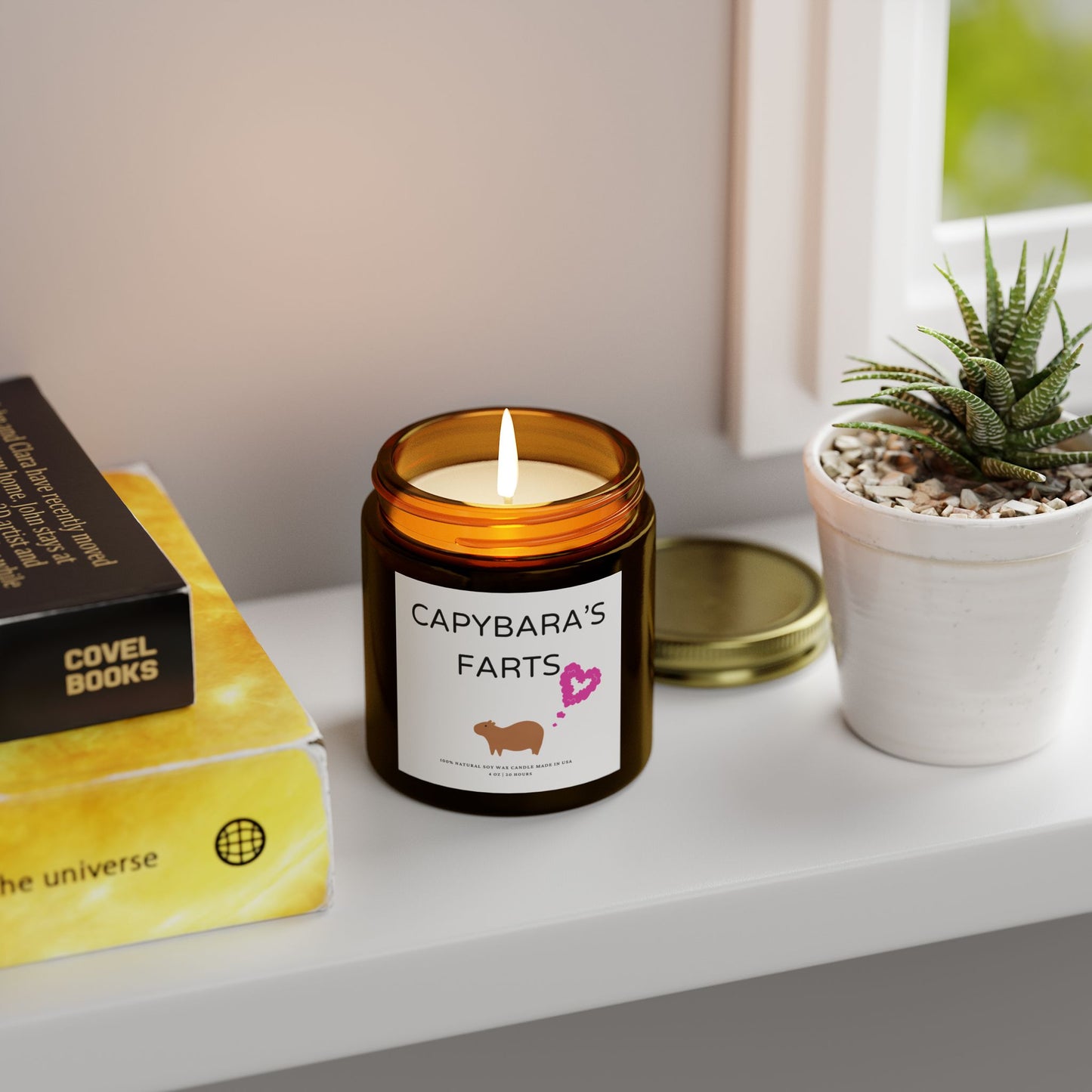 Funny Candle Gift Capybara's Farts (9 Scents)