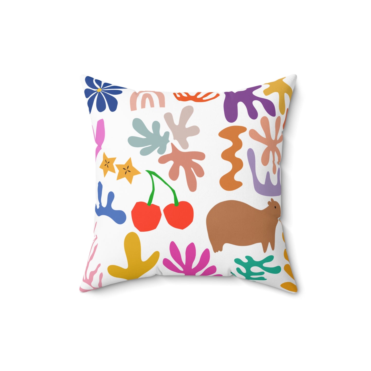 Matisse Capybara Square Pillow