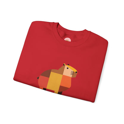 Capy de Cubisme  - Cubisme Style Capybara Sweatshirt