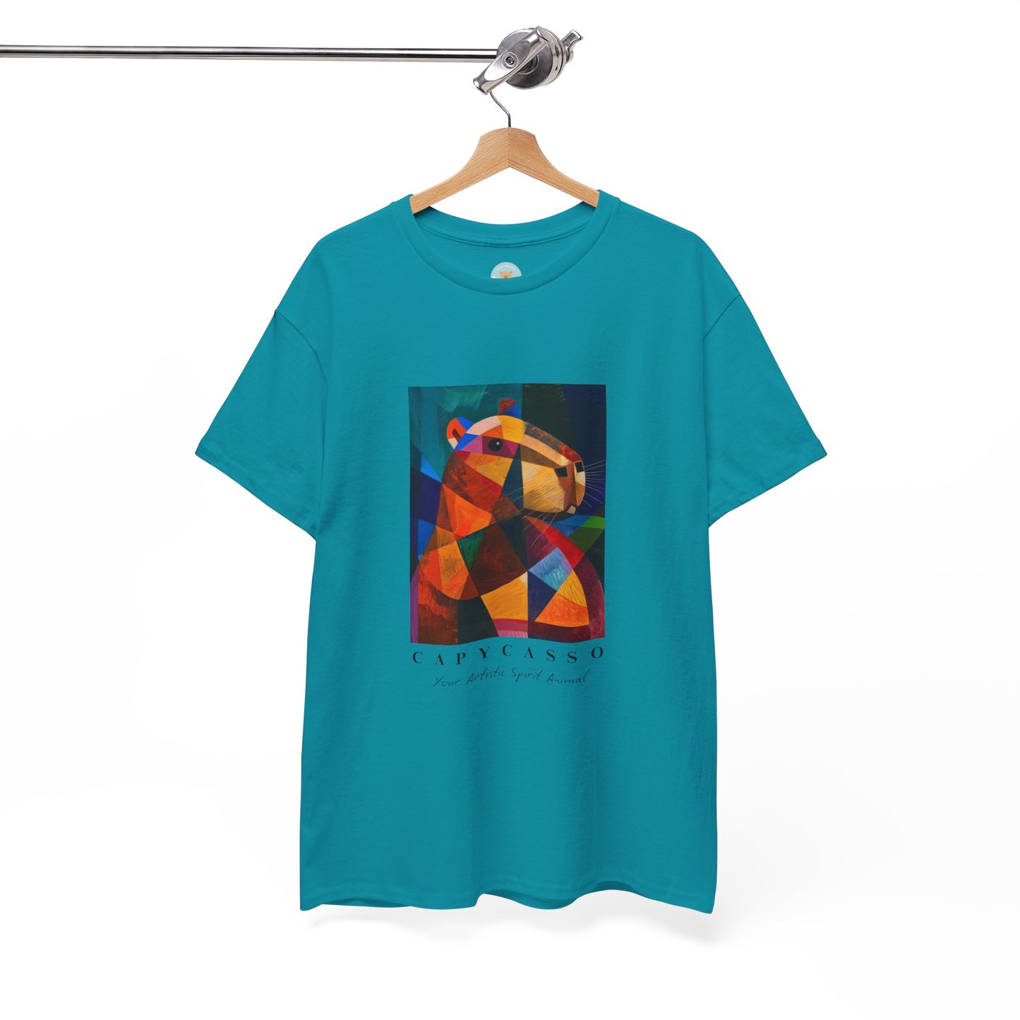 CAPYCASSO II - Abstract Picasso Inspired Capybara T-shirt