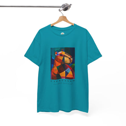 CAPYCASSO II - Abstract Picasso Inspired Capybara T-shirt