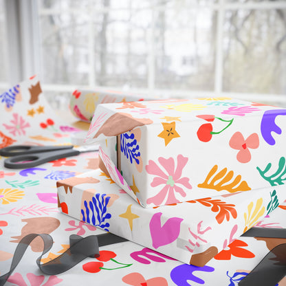 Matisse Inspired Painting with Capybara Gift Wrapping Paper