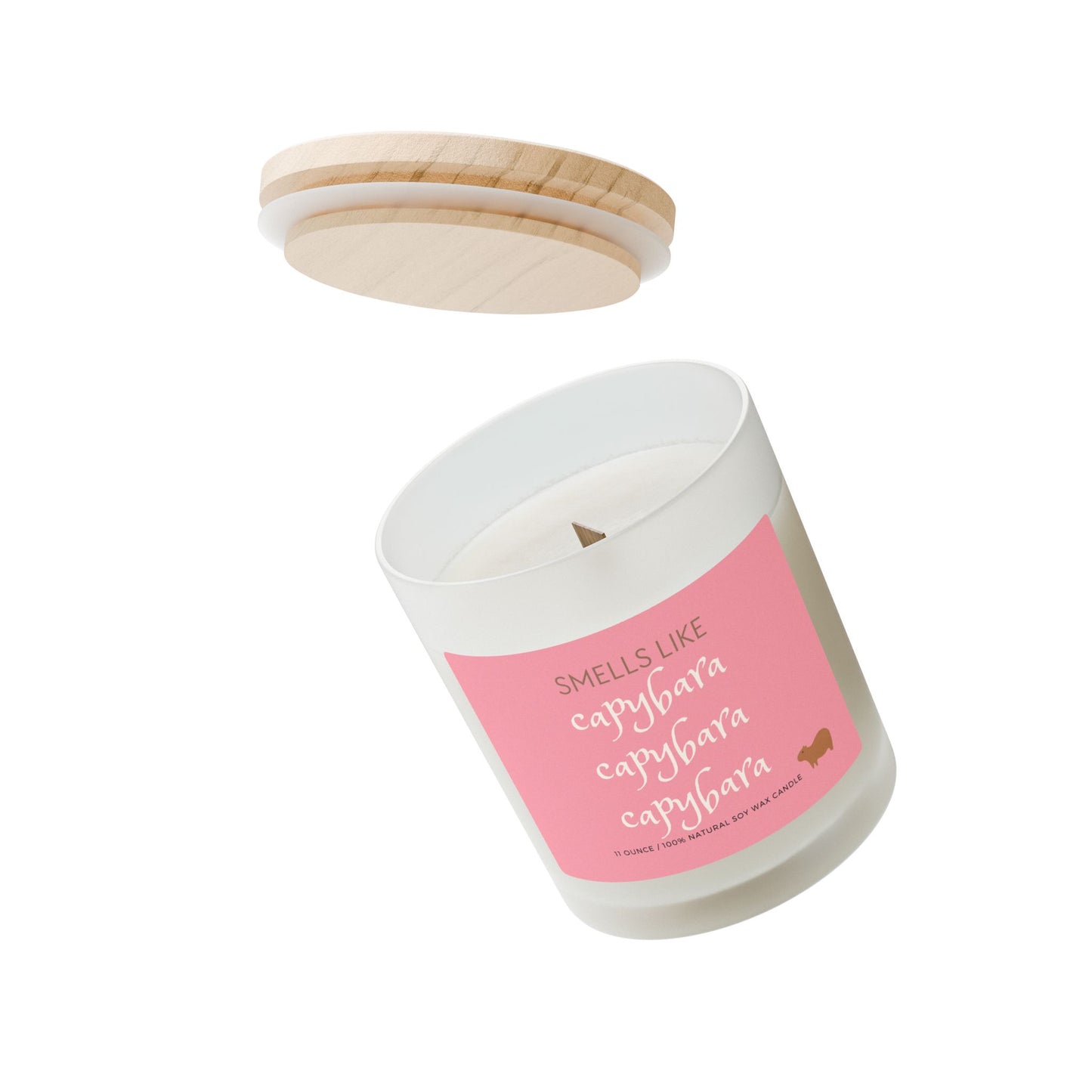 Smells Like Capybara Capybara Capybara! Capybara Frost Candle 11oz (9 Scents)