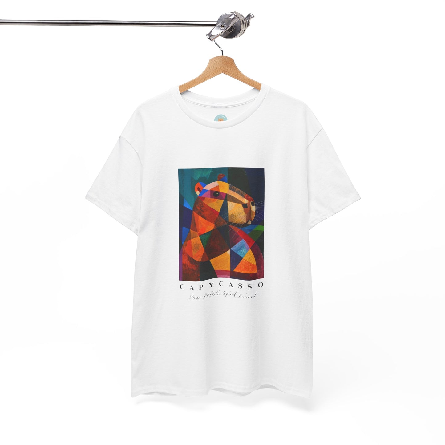 CAPYCASSO II - Abstract Picasso Inspired Capybara T-shirt