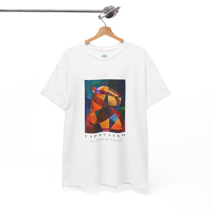 CAPYCASSO II - Abstract Picasso Inspired Capybara T-shirt