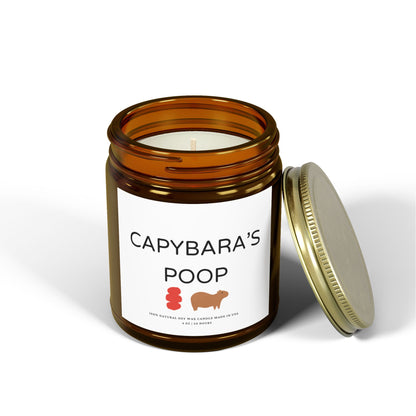 Funny Candle Gift Capybara's Poop (9 Scents)