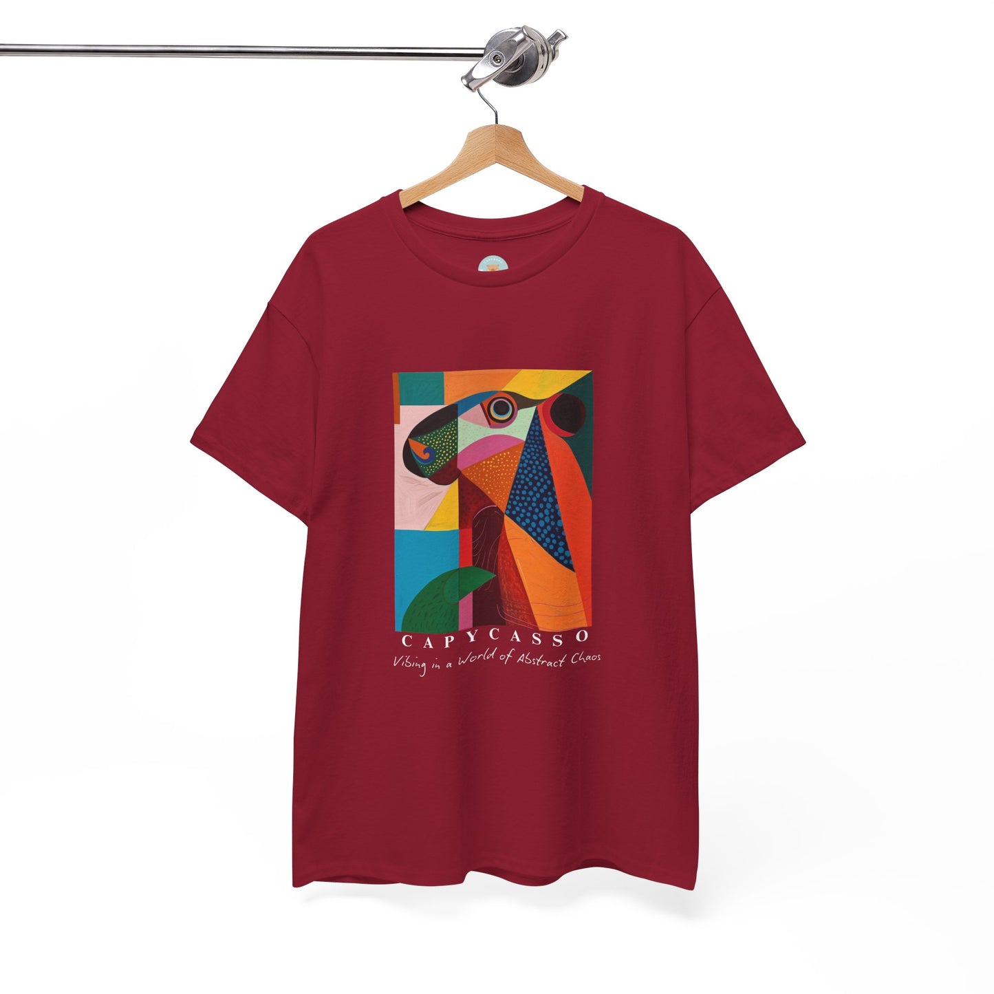 CAPYCASSO- Abstract Picasso Inspired Capybara T-shirt