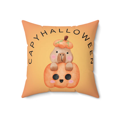 Capy Halloween Pillow, Stylish Decorative Cushion, Cozy Living Room Throw Pillow, Cute Cuddle Cushion, Whimsical Eye-catching Cushion