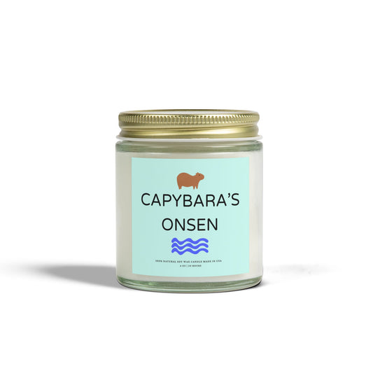 Indulge in tranquillity with Capybara’s Onsen Candle! Each candle is scented with Midnight Blackberry, Lavender, Fraser Fir, Cinnamon Chai, Cashmere Musk, Beachwood, Mango Coconut, and Vanilla Bean fragrances, offering up to 20 hours of burn time. Made with natural Coconut Apricot Wax in the USA, eco-friendly and non-toxic.
