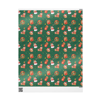 Capybara Christmas Wrapping Paper (Green) , Chirstmas Season Wrap, Cute  Gift Wrap for Capybara Lovers, Winter Decorating, Party Supplies, Merry Christmas
