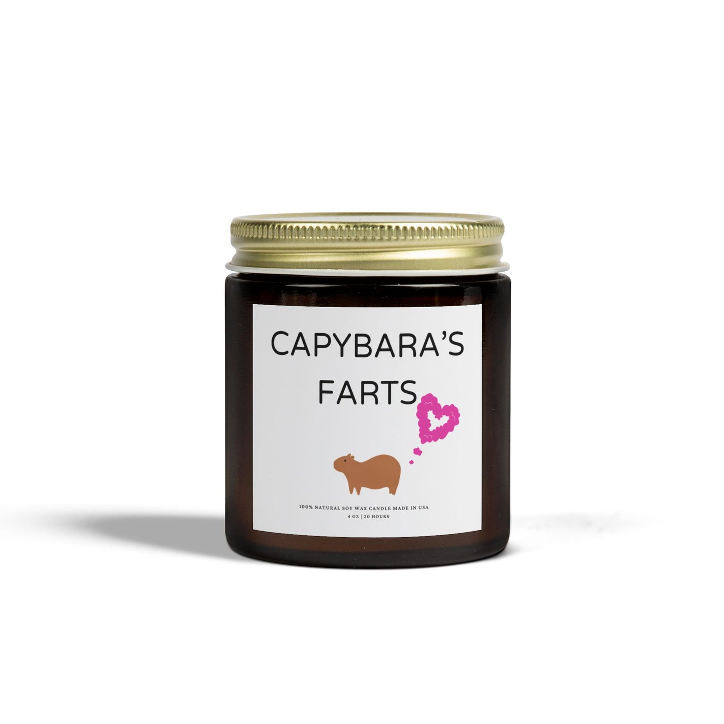 Funny Candle Gift Capybara's Farts (9 Scents)