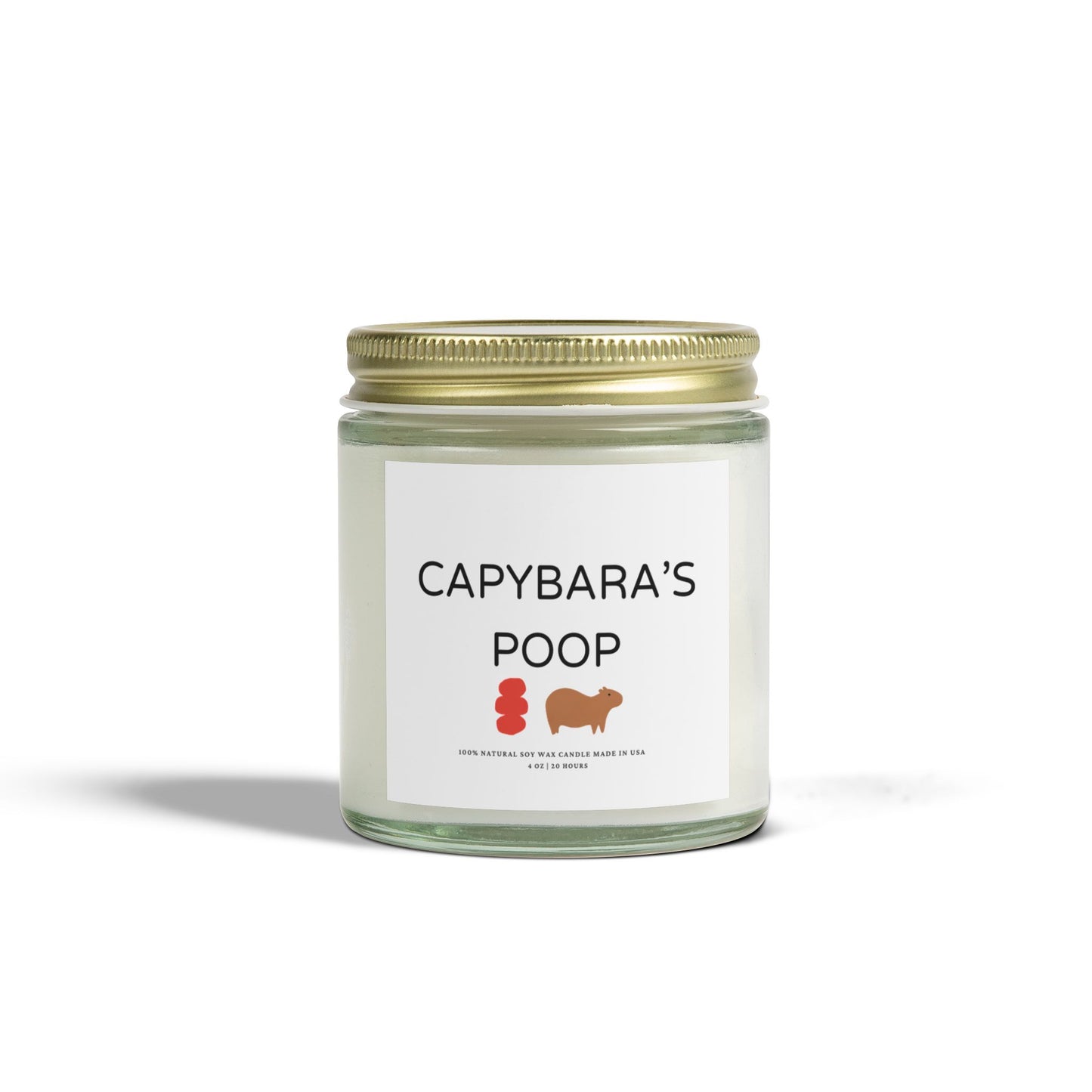 Funny Candle Gift Capybara's Poop (9 Scents)