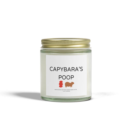Funny Candle Gift Capybara's Poop (9 Scents)