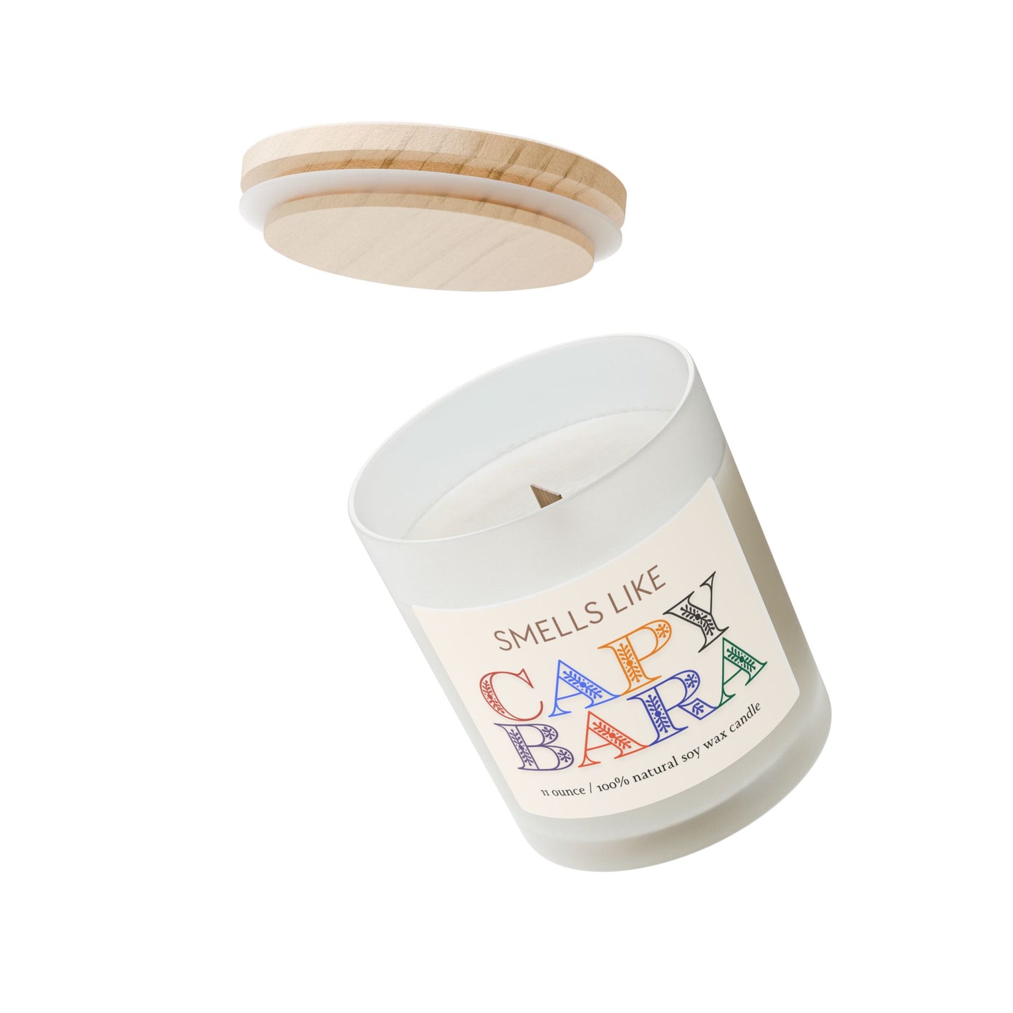 Smells Like Capybara! Capybara Frost Candle 11oz (9 Scents)