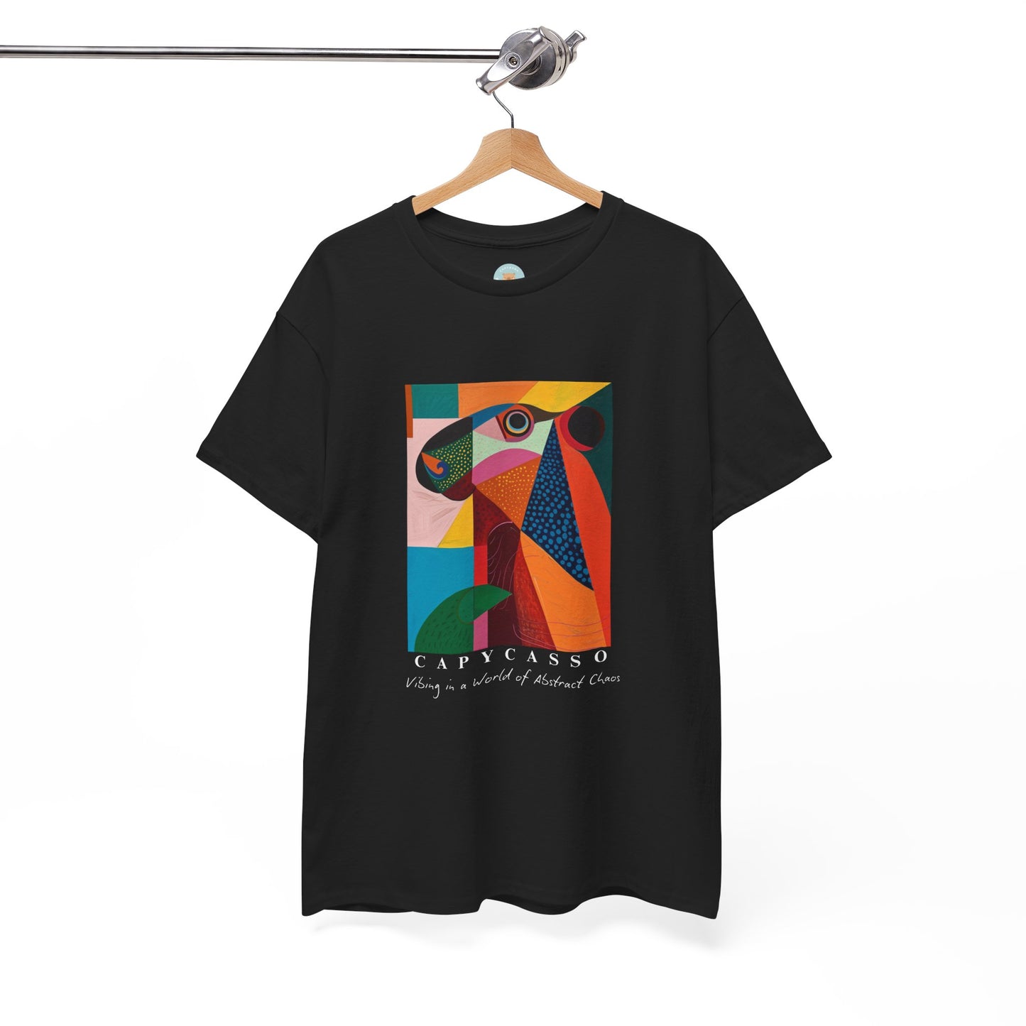 CAPYCASSO- Abstract Picasso Inspired Capybara T-shirt