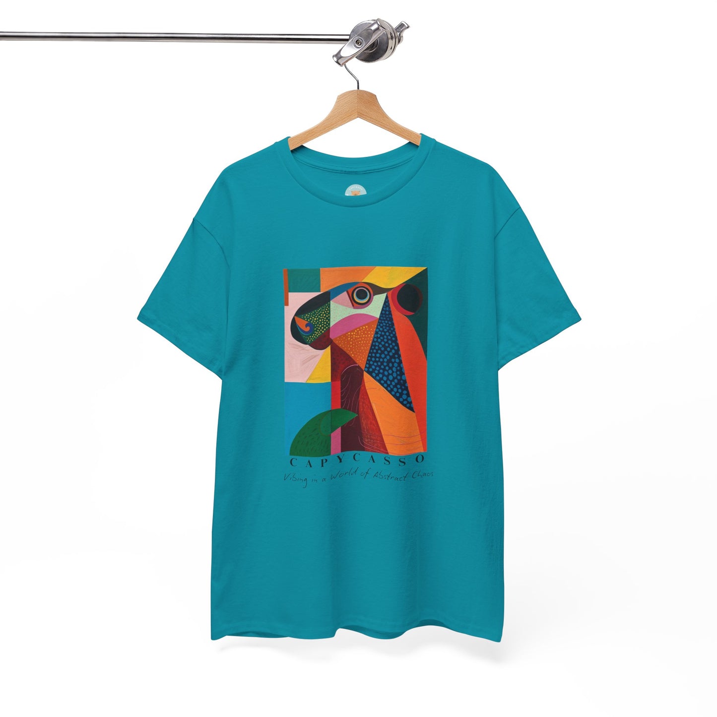 CAPYCASSO- Abstract Picasso Inspired Capybara T-shirt