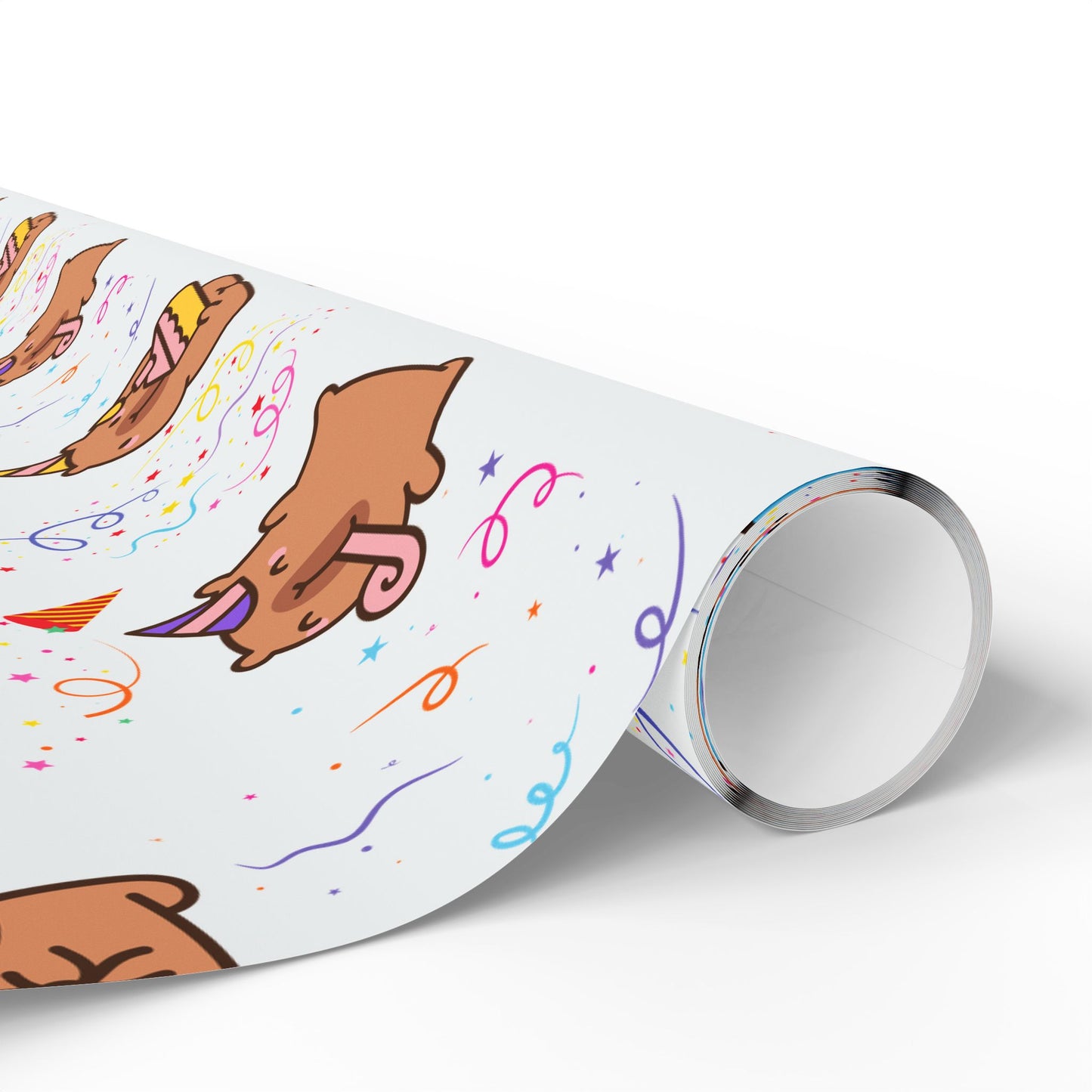 Capybara Birthday Gift Wrapping Paper