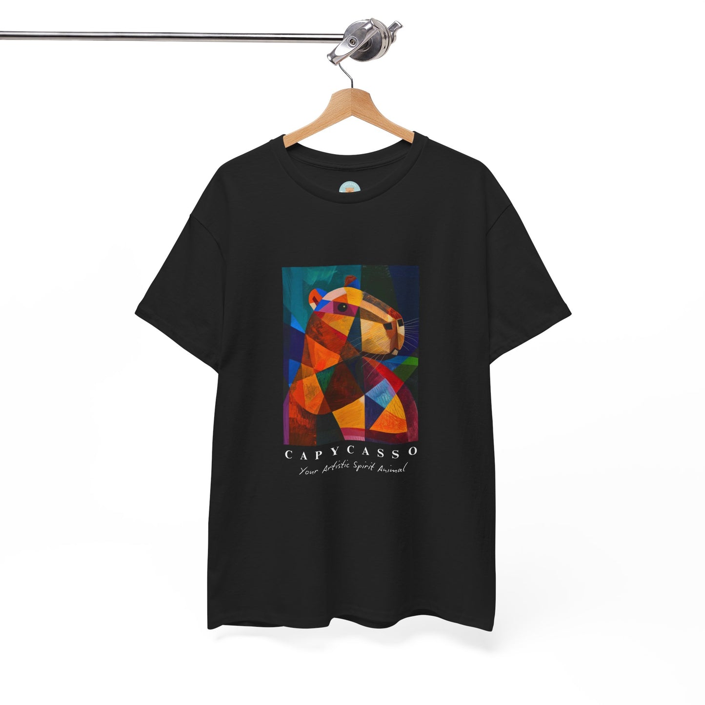 CAPYCASSO II - Abstract Picasso Inspired Capybara T-shirt