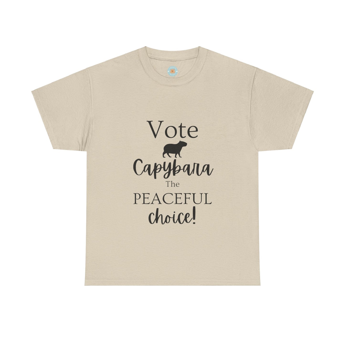 Vote Capybara the peaceful choice! - Unisex T-Shirt