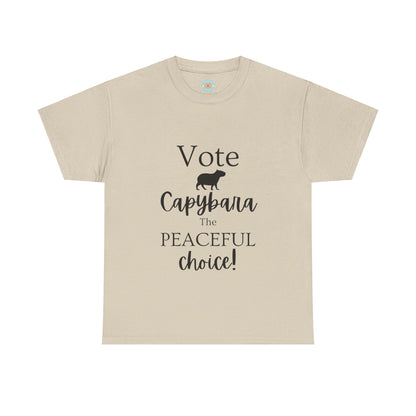 Vote Capybara the peaceful choice! - Unisex T-Shirt
