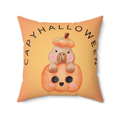 Capy Halloween Pillow, Stylish Decorative Cushion, Cozy Living Room Throw Pillow, Cute Cuddle Cushion, Whimsical Eye-catching Cushion