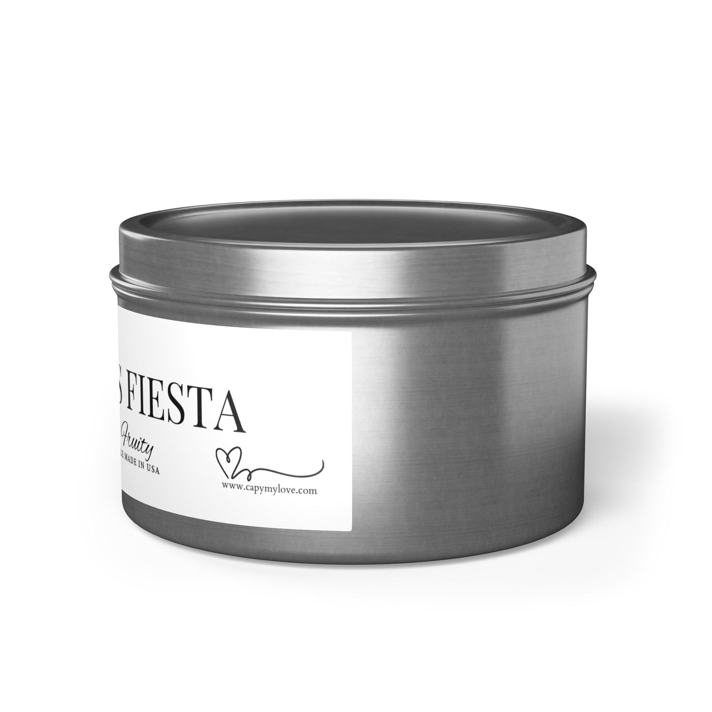 Funny gift- Scented Tin Candles - CAPYBARAS Fiesta- Actually is a Tropical mango coconut Scent with pineapple, orange and peach.
Eco-friendly, hand-poured coconut soy wax 
Lead and zinc-free cotton wick
3 tin colors
Average burn time: 20-40hours