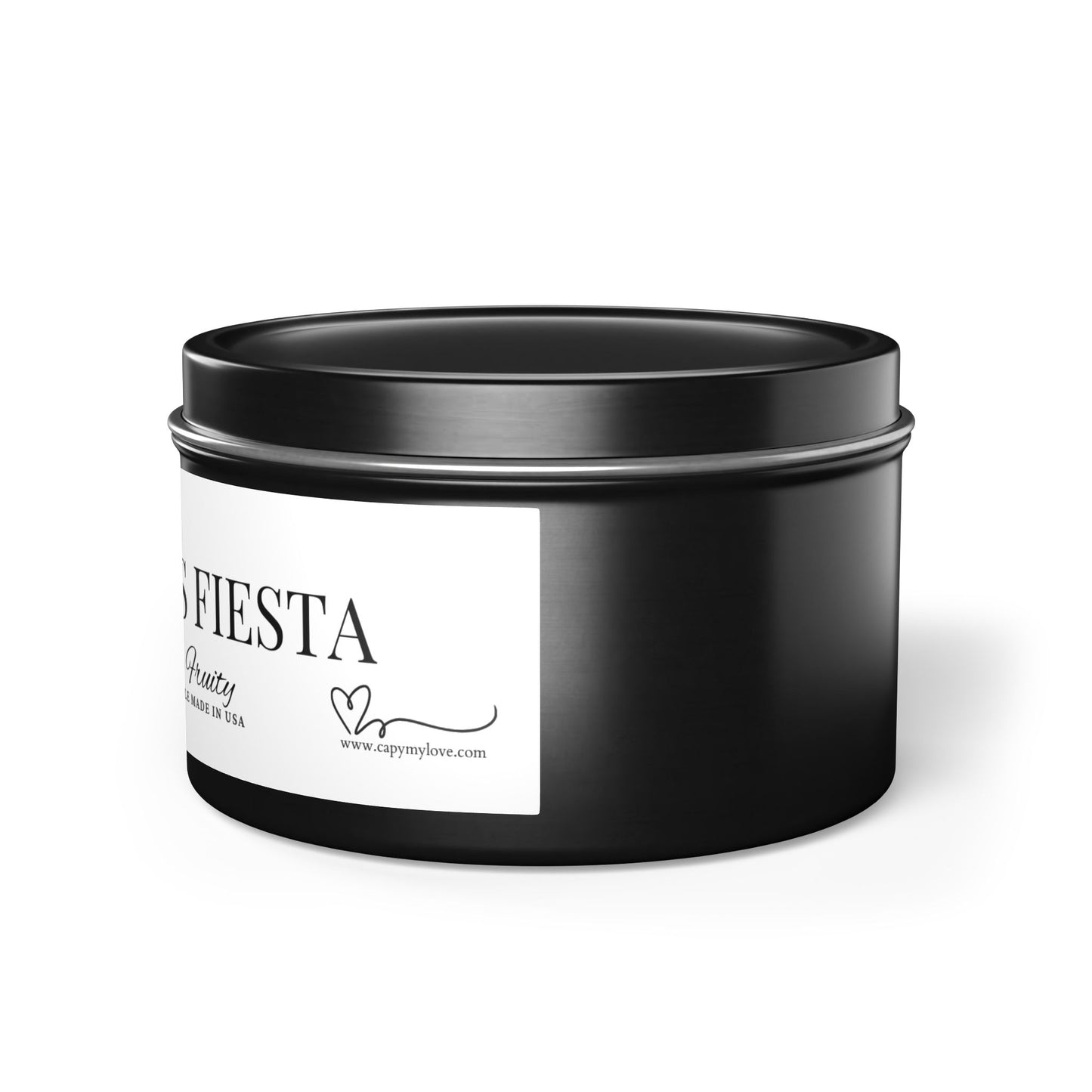 Funny gift- Scented Tin Candles - CAPYBARAS Fiesta- Actually is a Tropical mango coconut Scent with pineapple, orange and peach.
Eco-friendly, hand-poured coconut soy wax 
Lead and zinc-free cotton wick
3 tin colors
Average burn time: 20-40hours